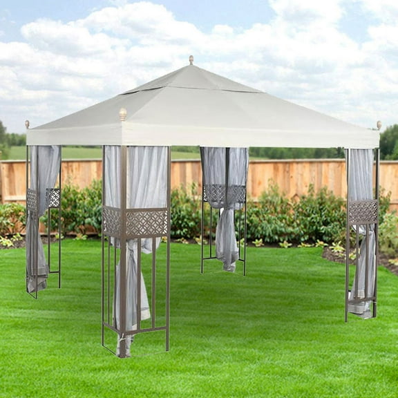 Garden Winds Replacement Canopy for Riverhead Steel Gazebo - Riplock 350