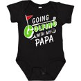 thumbnail image 3 of Inktastic Going Golfing with My Papa Kids Golf Boys or Girls Baby Bodysuit, 3 of 5