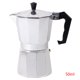 thumbnail image 5 of Ounissouiy Cafeteras 1 taza/3 tazas/6 tazas/9 tazas/12 tazas de aluminio cafetera eléctrica plateada Dripolator estufa café Mak Juegos de servir café y té No.01 Ounissouiy JJ10970-01B, 5 of 6