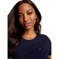 thumbnail image 3 of Camiseta Tommy Hilfiger Essential Favorite Flag Logo para mujer, 3 of 5
