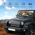 thumbnail image 6 of KAKALAD Funny Dog Driving a Car Universal Windshield Car Sun Shades Accordion Folding Auto Aluminum Sunshade 51"x 27.5", 6 of 9