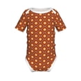 thumbnail image 2 of Balery 60s and 70s Aesthetic Pattern Baby Climbing Clothes Infant Bodysuit Cute Infant Bodysuit Baby Romper-12 Months, 2 of 7