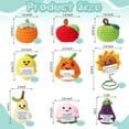 thumbnail image 2 of 18 Pcs Positive Crochet Animal Fruit Sunflower Emotional Dolls Bulk Encouragement Emotional Knitted Gifts with Positive Words for Friends Coworker Decorations for Home Office, 2 of 7