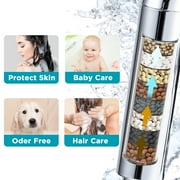 VXV Filtered Shower Head, 9 Modes High Pressure Shower Head with Handheld, with 71 Shower Hose & Adjustable Bracket Filter Shower Head, Remove Chlorine & Hard Water, Chrome