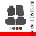thumbnail image 2 of Ikon Motorsports Gray Floor Mats for 2003-2007 Honda Accord Coupe OE Factory Style Nylon Car Front Rear Carpets Liner 4PCS, 2 of 8