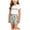 Q285 White, variant on Mifsaly Toddler Girls 2 Piece Summer Outfits Cold Shoulder Short Sleeve Graphic T-Shirts with Appliques and Floral Shorts
