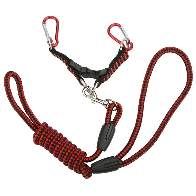 RC Car Nylon Traction Rope, RC Car Traction Leash Rope Flexible For 1/5 1/8 1/10 Remote Control Cars Red