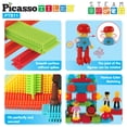 thumbnail image 3 of Bloques de erizo PicassoTiles para construcción y construcción, 4 o más, 3 of 7