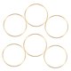 thumbnail image 5 of unbranded 6Ud Aro De Metal Dorado Para Y Proyectos DIY Con Estilo, 5 of 7