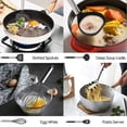thumbnail image 4 of 2 Pcs Ustensiles de Cuisine Antiadhésifs avec Poignée en Acier Inoxydable, Sans bpa, 4 of 5