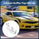 thumbnail image 3 of Silbato de escape Turbo Sound Muffler Pipe Whistle para automóvil XL, fabricante de rugido trasero, tono plateado de aluminio, 1 juego, 3 of 7