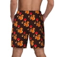 thumbnail image 2 of Lsque Mens Swim Trunks Cute Squirrel Pattern - Bathing Suit Compression Liner - Beach Swim Shorts Swimwear - (S-3XL) - Stretch Quick Dry -Large, 2 of 9