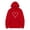 AB276 Red, variant on Tisuna Long Sleeve Hoodie For Girls And Boys Comfortable Hooded Heart Print Tops Big Child Casual Wear Fall Winter Hoodies Size 3-4 Years Black