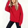 thumbnail image 5 of Sevevn Girls Casual Long Sleeve Hoodies Cute Oversized Pocket Sweatshirt Tops, 5 of 5