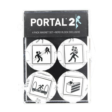 

Portal 2 4-Piece Magnet Set