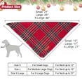 thumbnail image 4 of Bandana para perro ADOGGYGO, XL, de algodón para Navidad, 4 of 6
