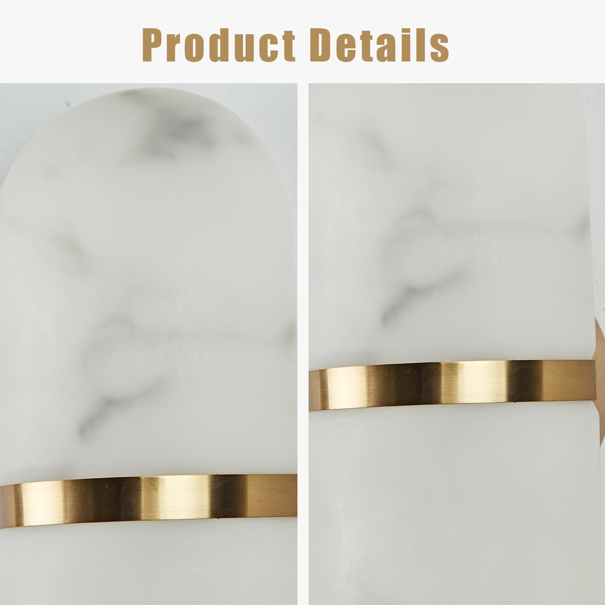 Sturdy Pill Antique Brass Resin Vanity Light, Hand-polished Wall Light, Wall-Mounted Sconce with Soft Shine, Indoor Sconce beside Mirror, for Living Room, Dining Room, Entryway, Bedroom, Hallway