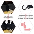 thumbnail image 3 of Honeybee Foldable Car Trash Can with Lid, Leak-proof and Hanging Storage Bag - Car Trash Bin for Convenient Use, 3 of 6