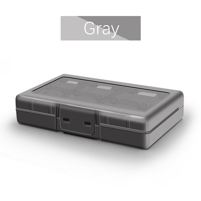 Étui de Rangement pour Cartes de Jeu pour Nintendo Switch, Étui de Rangement 24-en-1 Compatible avec Nintendo Switch/ Switch Lite/Switch OLED