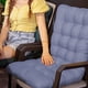 thumbnail image 4 of Sillas de la Sala de Estar Cojín Del Asiento Del Hogar, Alfombra de Suelo de Peluche de Corduro para Tatami de la Sala de Estar, Cojín Del Asiento Al Aire Libre de 27 Pulgadas, 4 of 6