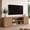 Natural Oak, variant on Hvoonc 70" Fluted TV Stands for Living Room with Storage, Faux Marble Top, Modern Wood Television Console for 65-80" TVs, Large Entertainment Center, Natural Oak