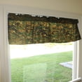 thumbnail image 4 of Cotton Window Valance Camouflage Print 58 Inch Wide Pixelated Jungle Camouflage, 4 of 5
