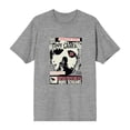 thumbnail image 4 of Friday the 13th Broken Mirror and Bloody Mask Men's Heather Gray Crew Neck Short Sleeve Tee-Medium, 4 of 7