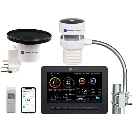 Ambient Weather WS-5000 Ultrasonic Professional Smart Weather Station