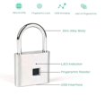 thumbnail image 3 of Candado De Huella Digital Sincero Inteligente Con Bloqueo Bluetooth Para Equipaje Maleta Mochila, 3 of 5