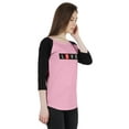 thumbnail image 2 of Inkmeso Women Raglan 3/4th Sleeve Tshirt&nbsp;Valentine's Day&nbsp;Gift Quote Love Graphic Top, 2 of 9