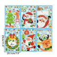 thumbnail image 1 of Pegatinas de cristal para ventana de Navidad, decoración de Navidad para el hogar, fiesta de Navidad, regalo, 2023, 1 of 4