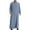 Blue Grey, variant on Men's Thobe Muslim Clothes Long Sleeve Middle East Saudi Kaftan Islamic Abaya Dubai Arab Robe Blue Grey