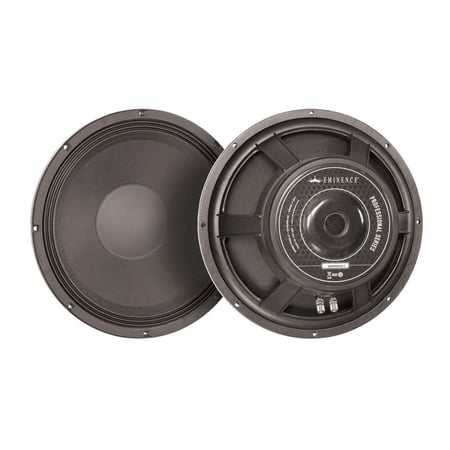 Eminence Professional Series Kappa Pro 15LF2 15" Pro Audio Speaker with Extended Bass, 600 Watts at 8 Ohms, Black