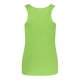 thumbnail image 2 of Just Cool-  Camiseta de tirantes ajustada para mujer (Verde eléctrico), 2 of 2
