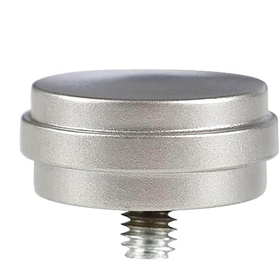 End Cap Replacement Finials for Curtain Rods, Drapery Rod Ends with Screws, Set of 2, Antique Silver