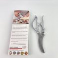 thumbnail image 5 of ToolTidy Scissors,Heavy Duty Kitchen Shears, Poultry Scissors - Professional Chicken Cutter for Spatchcocking, Multi-Purpose Kitchen Scissors (Silver), 5 of 11