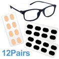 thumbnail image 5 of GJX Glasses Nose Pad,Ergonomically Designed D-Shaped Adhesive Eye Glasses Support for Unmatched Comfort and Stability (12 Pairs), 5 of 7