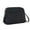 Black, variant on Large Capacity Cosmetic Bag Portable Toiletry Storage Hand Held Organizer with Dry and Wet Separation