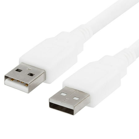 USB 2.0 A to USB A Male High-Speed 480 Mbps Cable Data Transfer Hard Drive Enclosures Modems Printers Cameras - 3