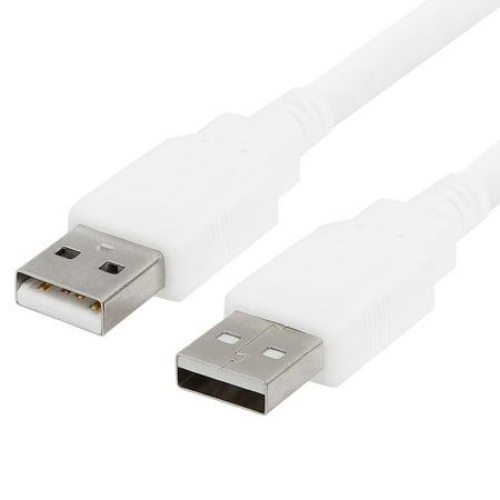 - USB 2.0 A to USB A Male High-Speed 480 Mbps Cable Data Transfer Hard Drive Enclosures Modems Printers Cameras - 3 Feet