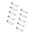 thumbnail image 1 of 50pcs Broche e Barra Trasera Pins Hallazgos Para Bricolaje Tono Plateado 25x4mm Soledad Broche imperdibles, 1 of 9