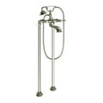 thumbnail image 2 of Moen S22110 Weymouth Floor Mounted Clawfoot Tub Filler - Nickel, 2 of 7