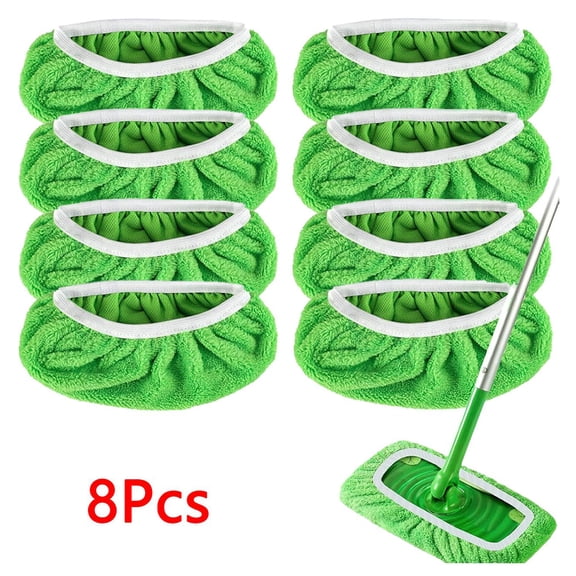 WYZCTTD Reusable Mop Pads Compatible with Sweeper-8-Piece Set