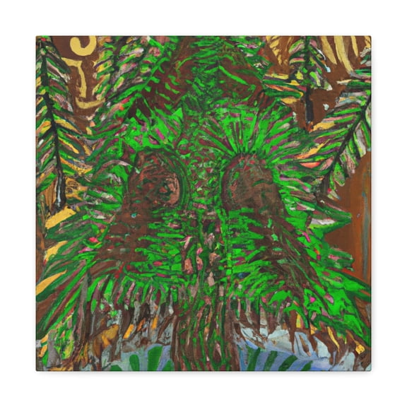 Spruce Tree Reflection - Canvas
