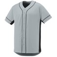 thumbnail image 1 of Maillot Youth Slugger m Argent/noir, 1 of 1