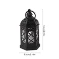 thumbnail image 3 of Xihbxyly Farol de Granero con Asa Portátil, Luz Led Blanca Cálida, Lámpara de Aceite Decorativa Única, Decoración para El Hogar y Festivales, Temática de Halloween y Navidad, Vidrio de Plástico Liger, 3 of 6