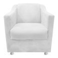 thumbnail image 2 of Set de puff y sillón Tilla B - Blanco WEIK Tilla, 2 of 5