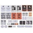 thumbnail image 2 of Retro Sticker, Safe To Use Waterproof Duatproof Dustproof Sticker  For Bedroom For Laptop For Car Black Space, 2 of 8