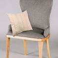 thumbnail image 2 of Everything Comfy Chevron Columns 16" Decorative Pillow, Grey, 2 of 2