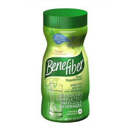 Benefiber Oral Fiber Supplement Unflavored Powder 5.4 oz. Container Bottle EACH
